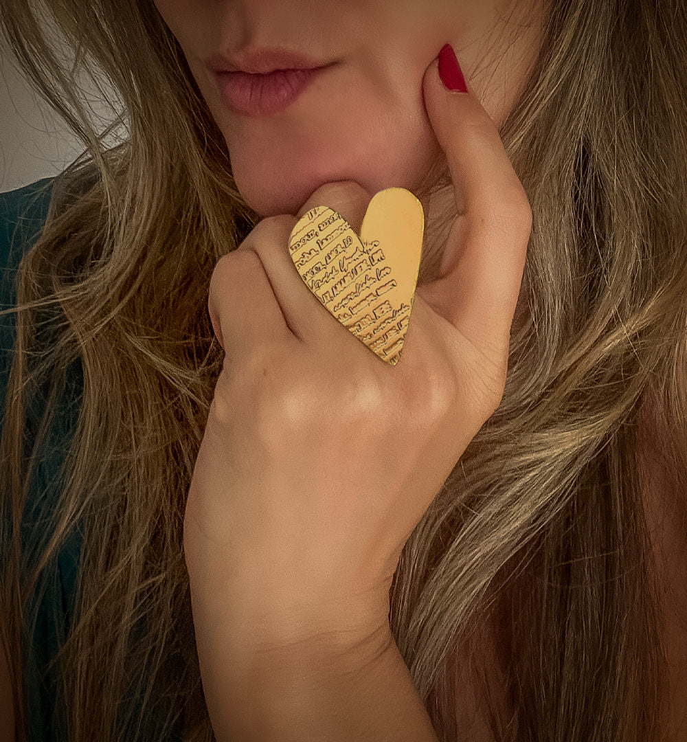 Anillo ajustable Amor