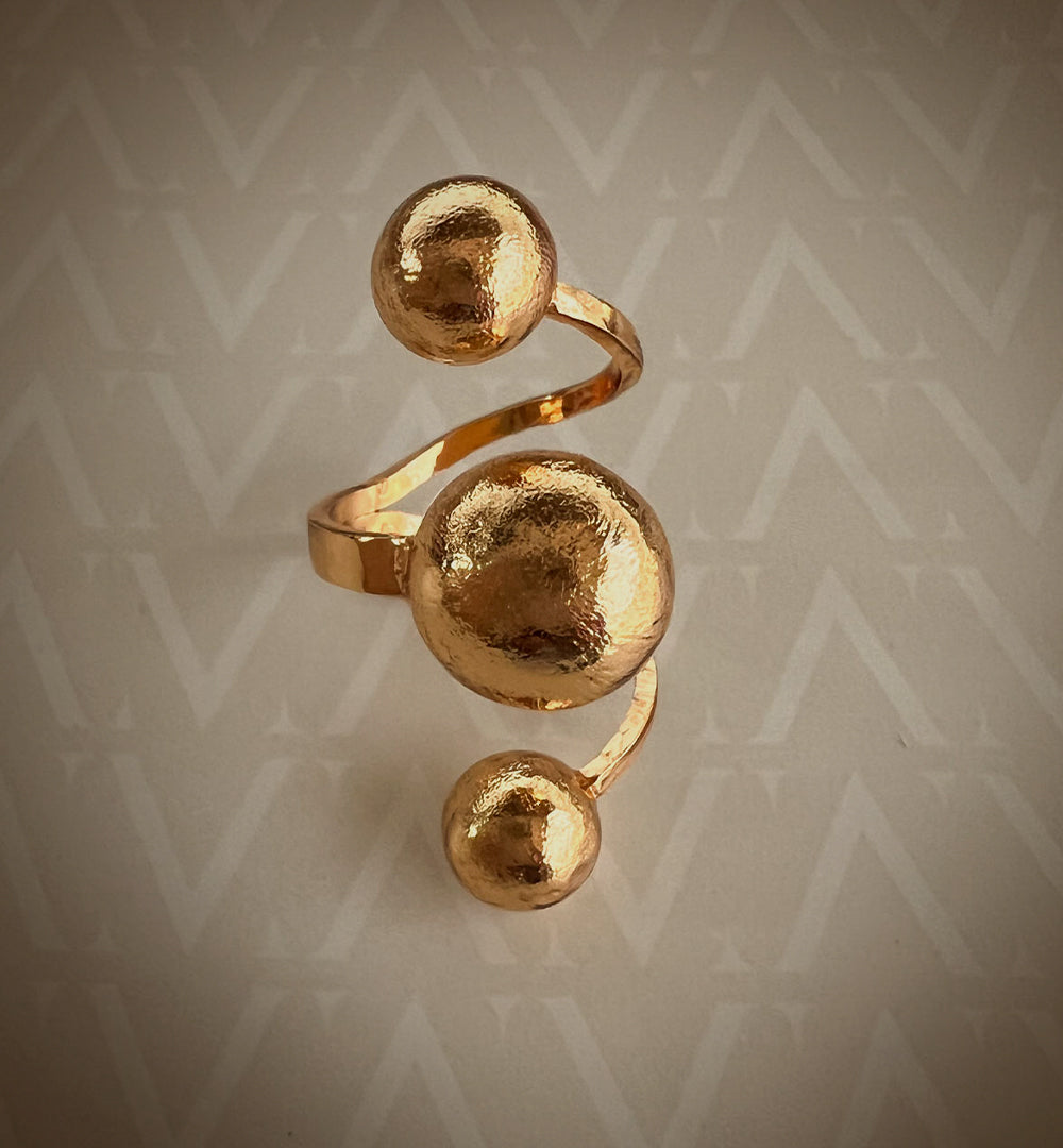 Anillo Ajustable Esferas