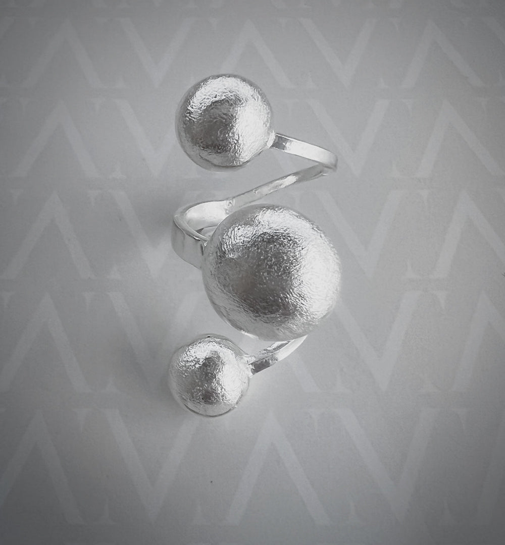 Anillo Ajustable Esferas