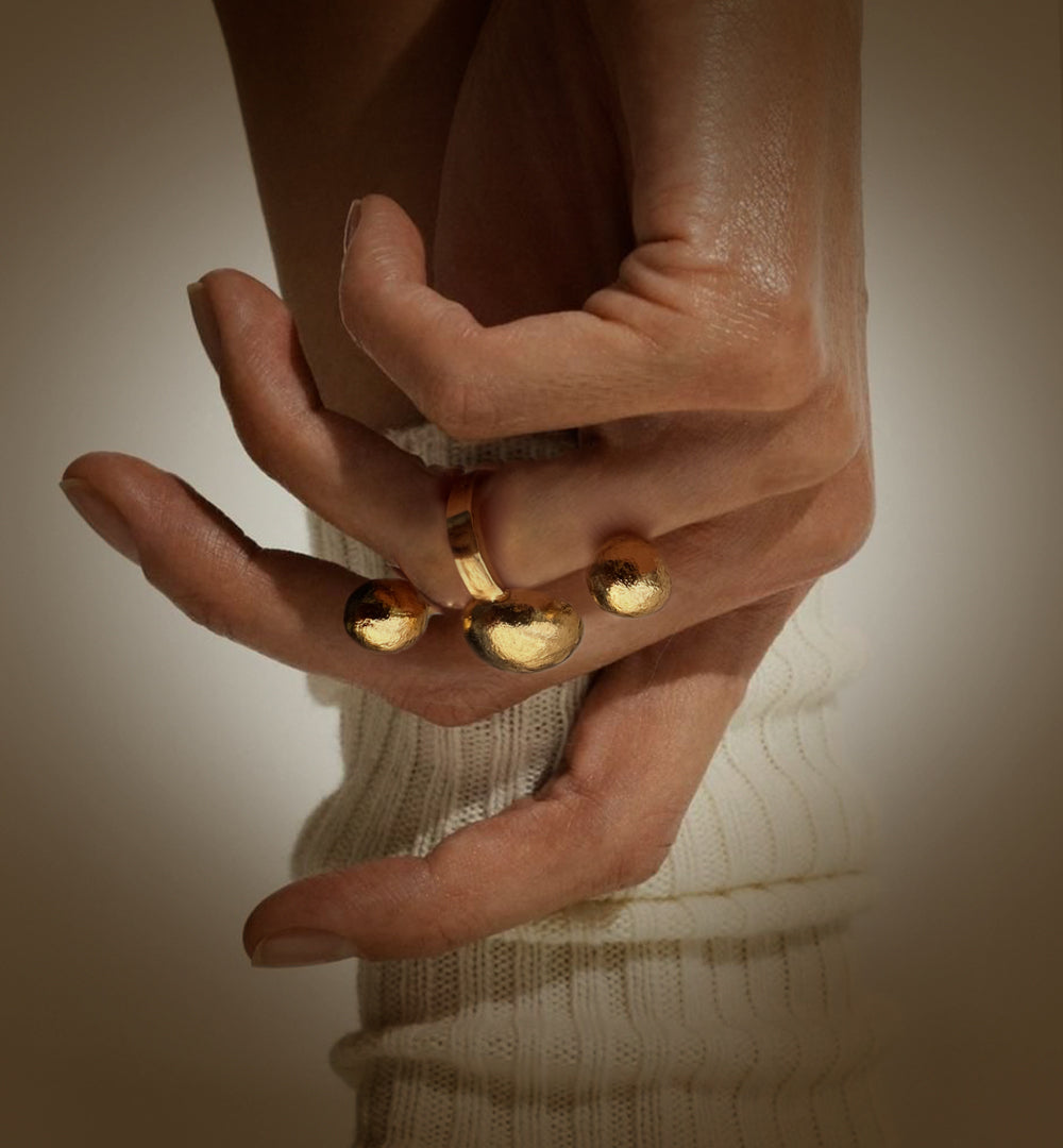 Anillo Ajustable Esferas