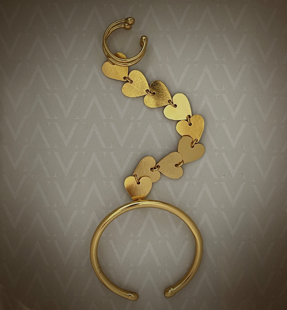 Brazalete Anillo Cora