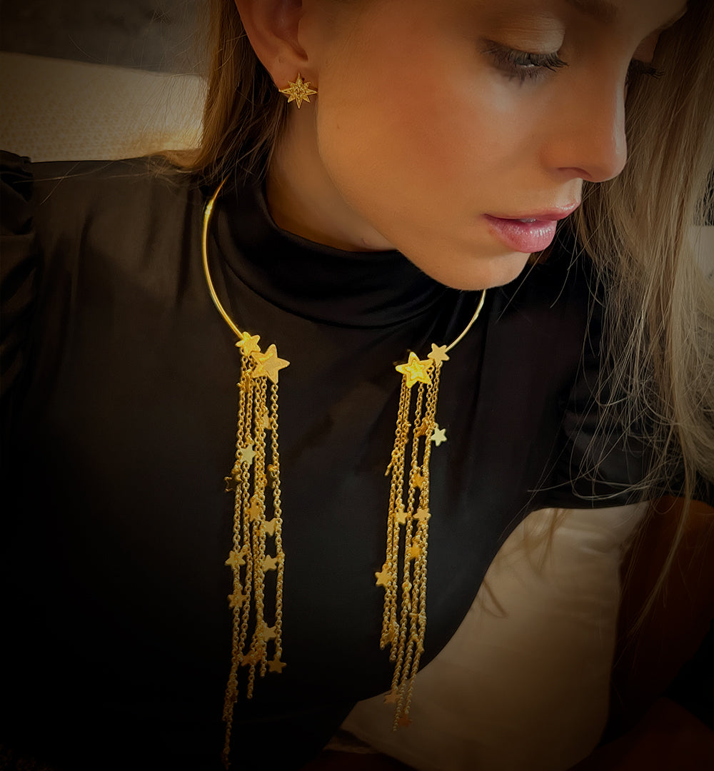 Choker Lluvia estelar