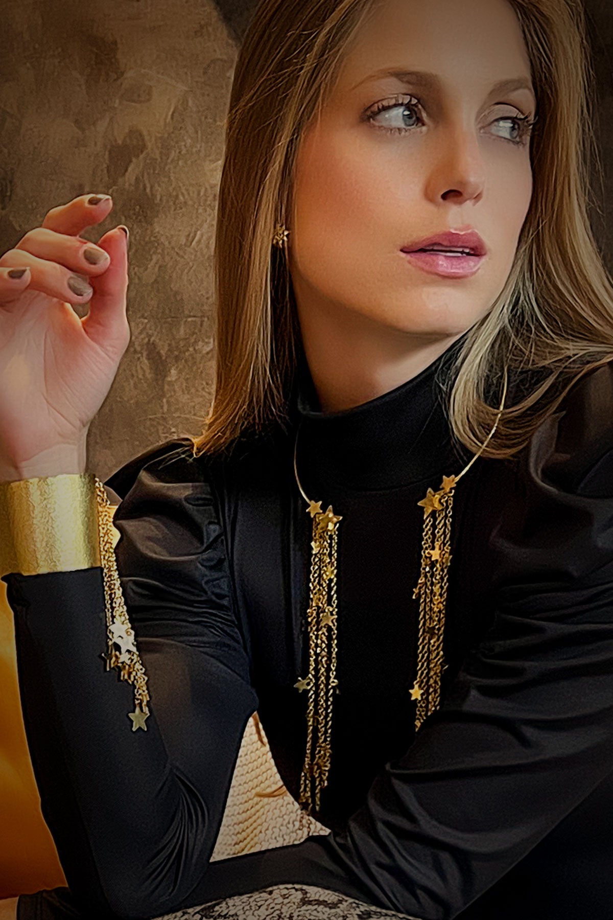 Choker Lluvia estelar