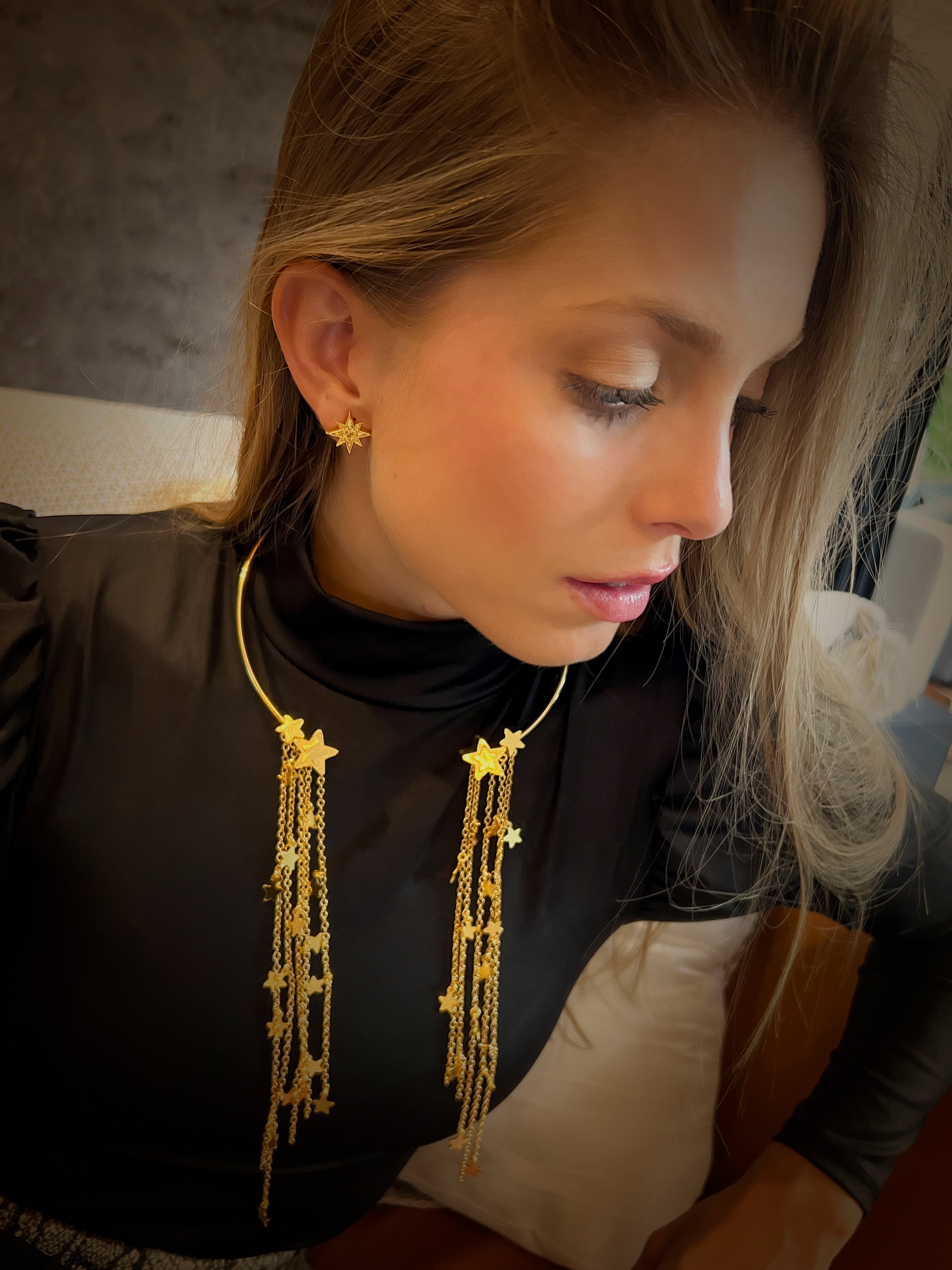 Choker Lluvia estelar