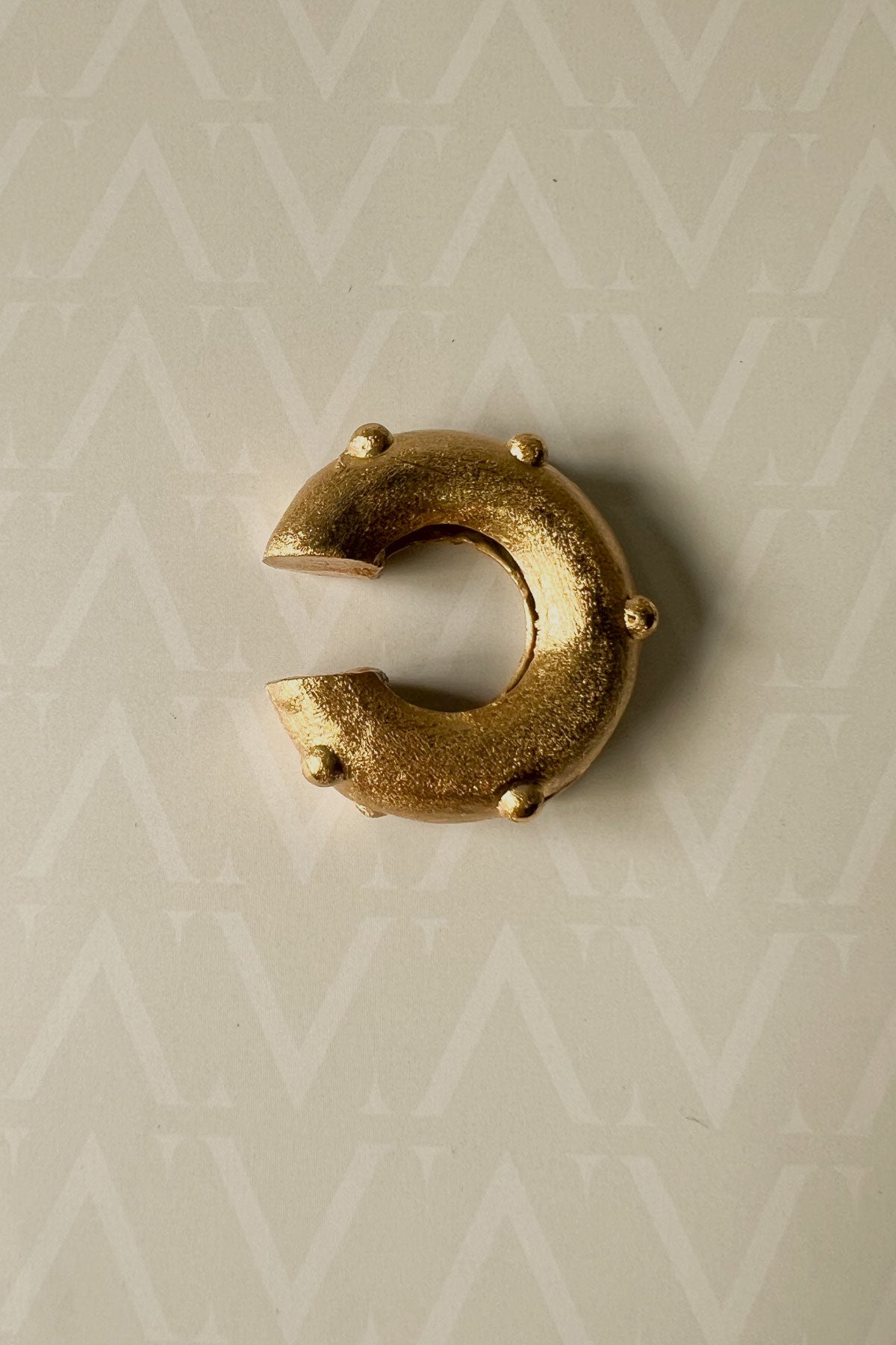 Earcuff doble esfera