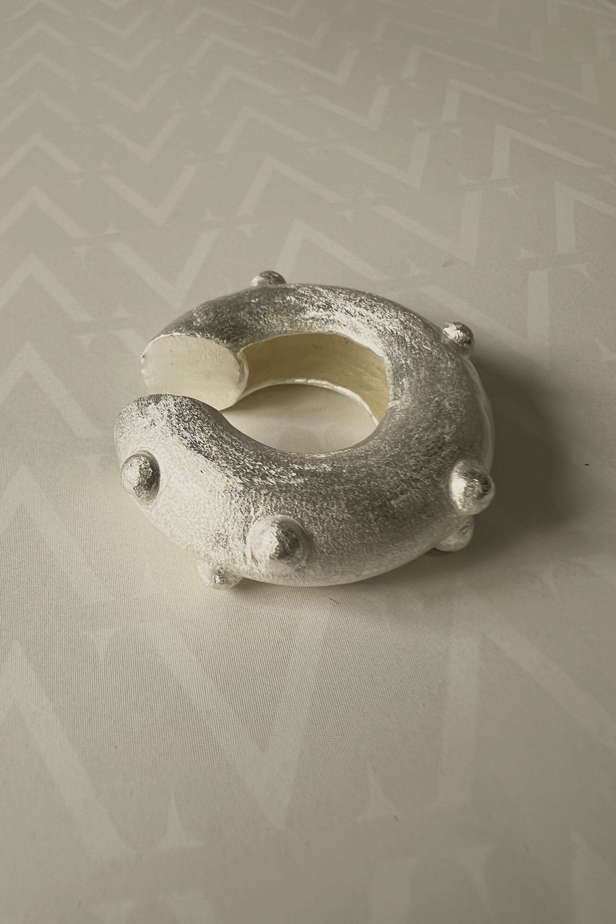 Earcuff doble esfera