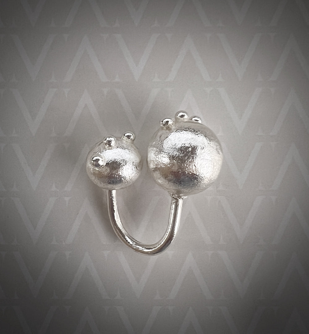 Anillo ajustable Burbujas